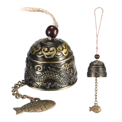 Fengshui Metal Wind Chime Bells - Fish Design