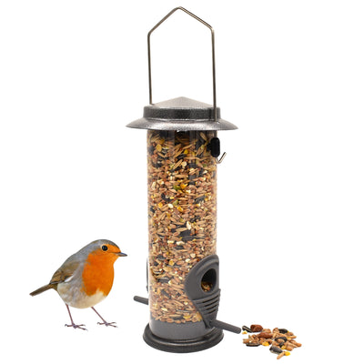 Hanging Bird Seed Feeder for Mixed Seeds
