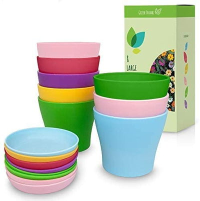 Decorative Round Plant Pots