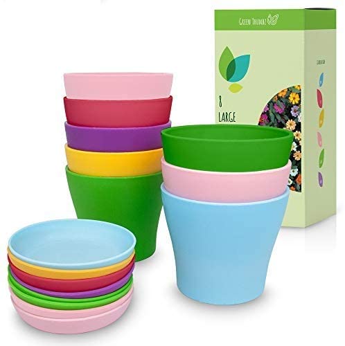 Decorative Round Plant Pots