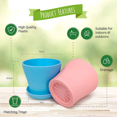 Decorative Round Plant Pots