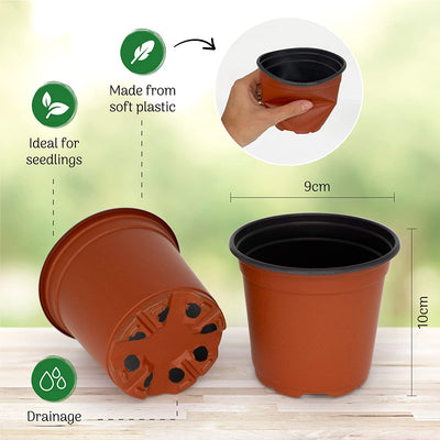 Small Plastic Garden Plant Pots