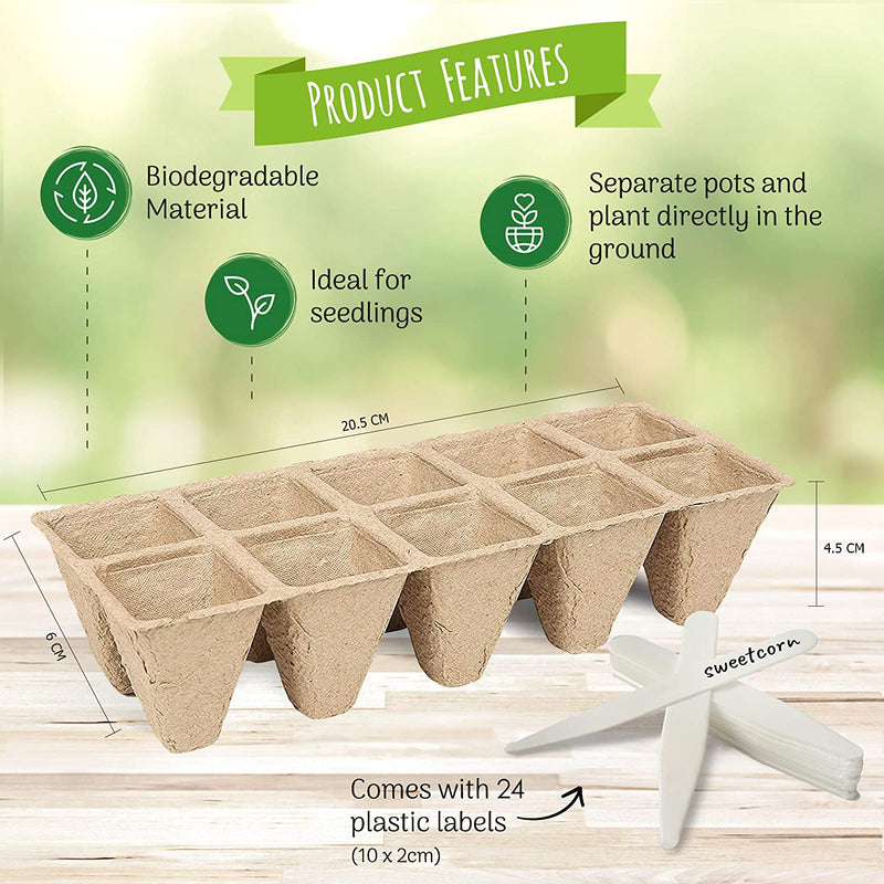Biodegradable Seedling Starter Trays