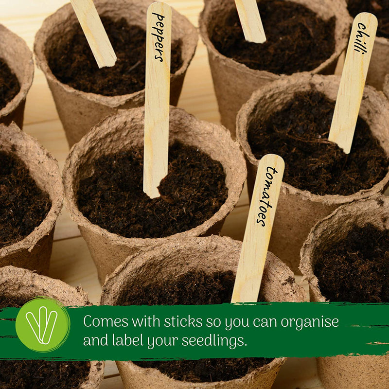 Biodegradable Round Fibre Seedling Pots