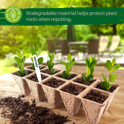 Biodegradable Seedling Starter Trays