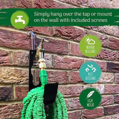 Hose Pipe Garden Hook for Wall Mounting - 23cm