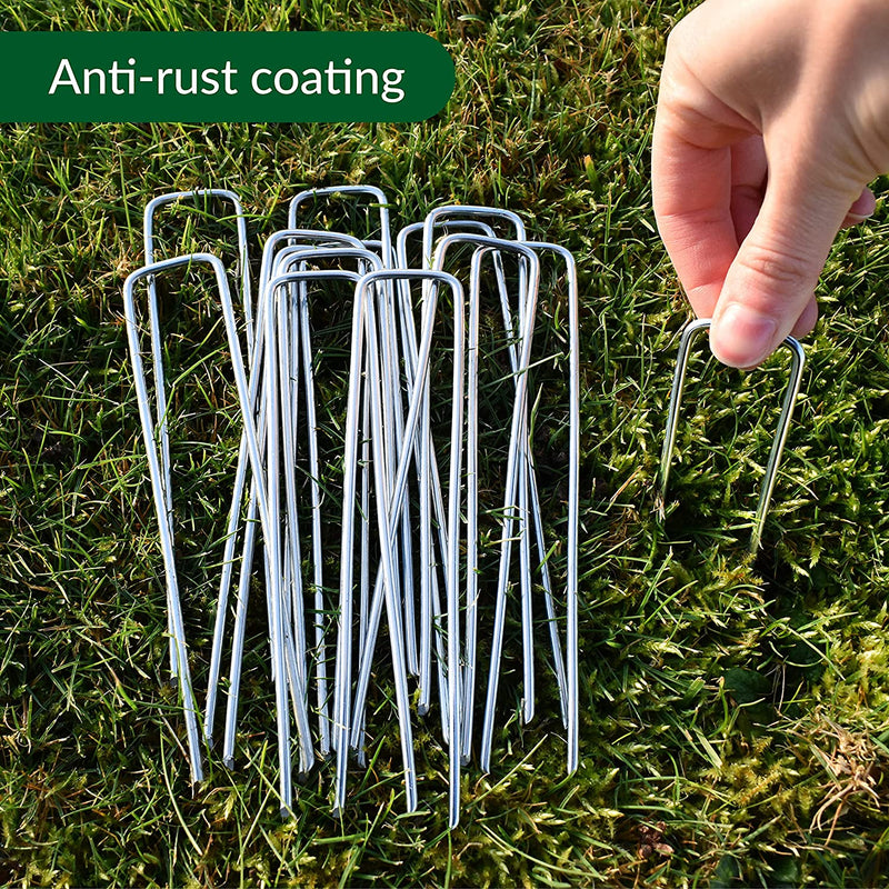 Garden Metal U Pins for Weed Fabric
